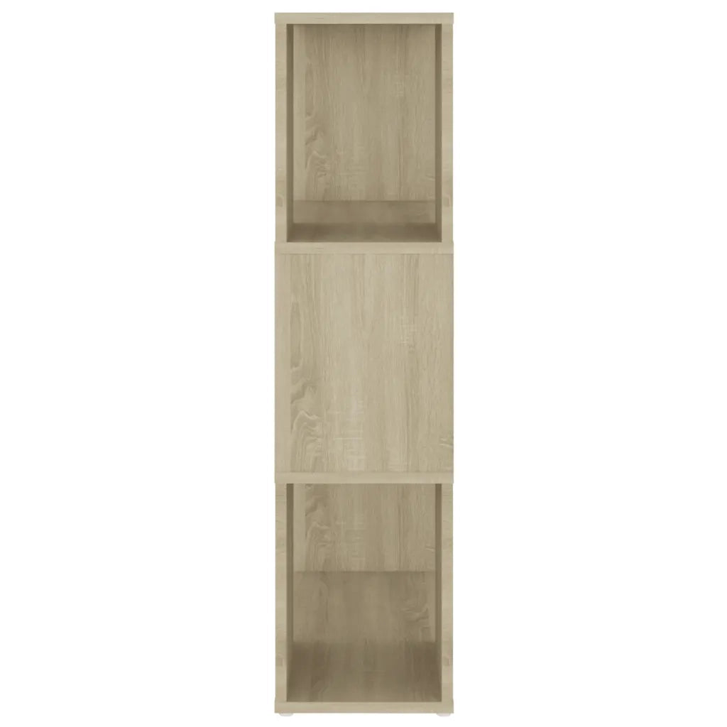 Libreria Divisorio-Scaffale per Libri-Mobile di Stoccaggio Rovere Sonoma 60x24x94 cm in Truciolato