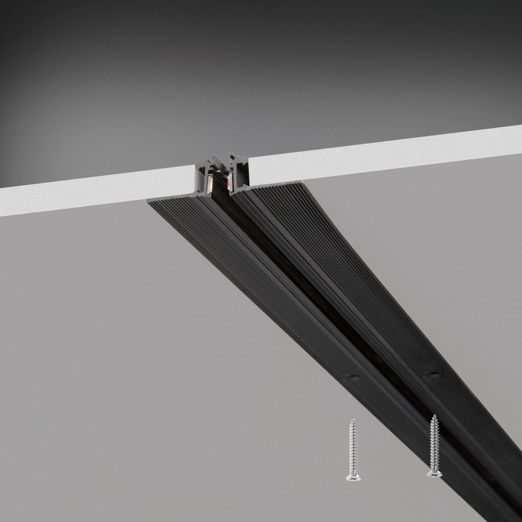 Binario Deva Nero 100Cm Ip20