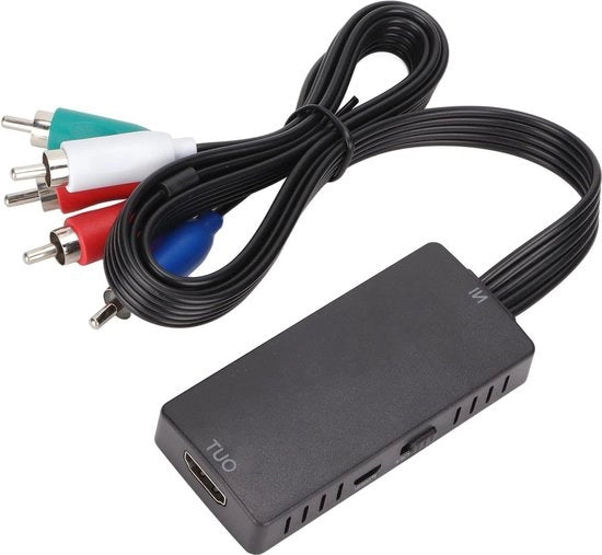 Convertitore HDMI da componente - adattatore YPbPr a HDMI 1080P convertitore AV con supporto YPbPr.