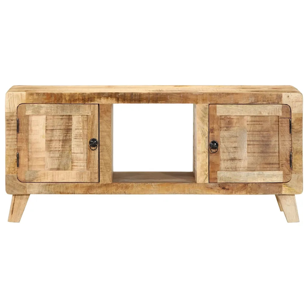 vidaXL Mobile Porta TV 105x46x32 cm in Massello di Mango Grezzo
