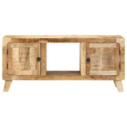 vidaXL Mobile Porta TV 105x46x32 cm in Massello di Mango Grezzo