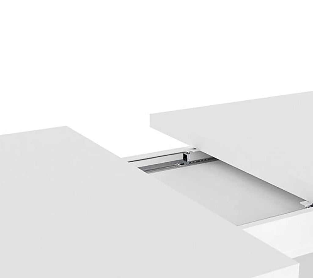 Lirega, Tavolo Allungabile 8 Posti, 150x90x77h cm Bianco