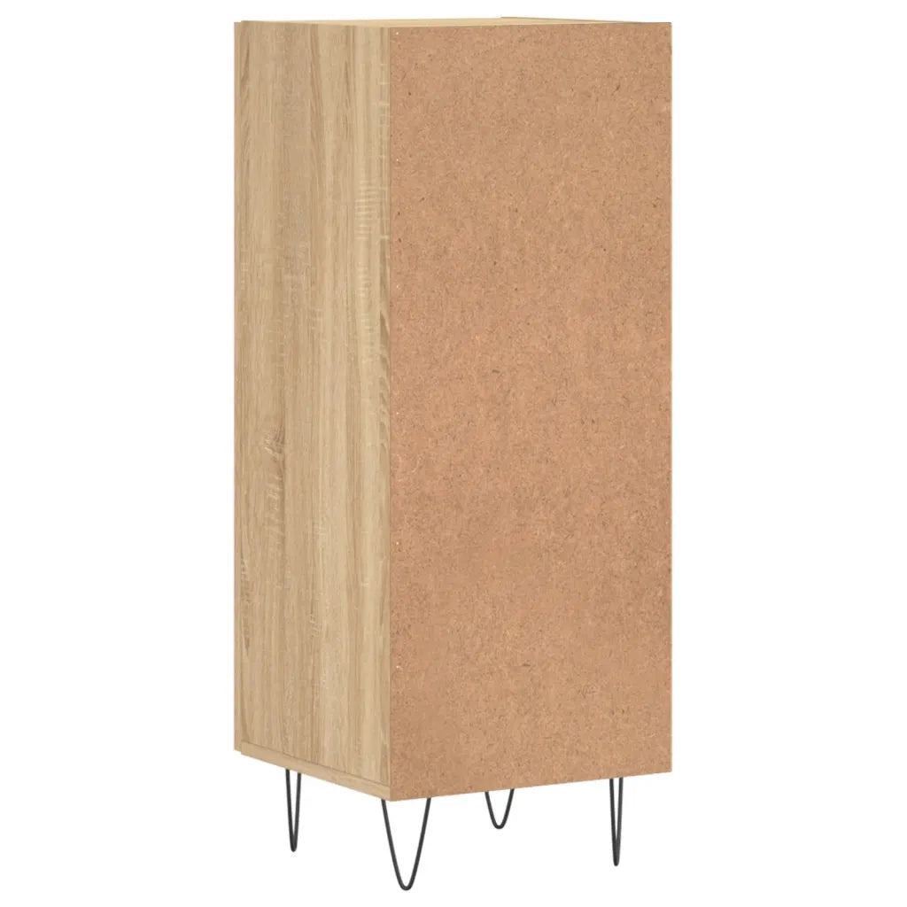 Credenza Rovere Sonoma 34,5x34x90 cm in Legno Multistrato