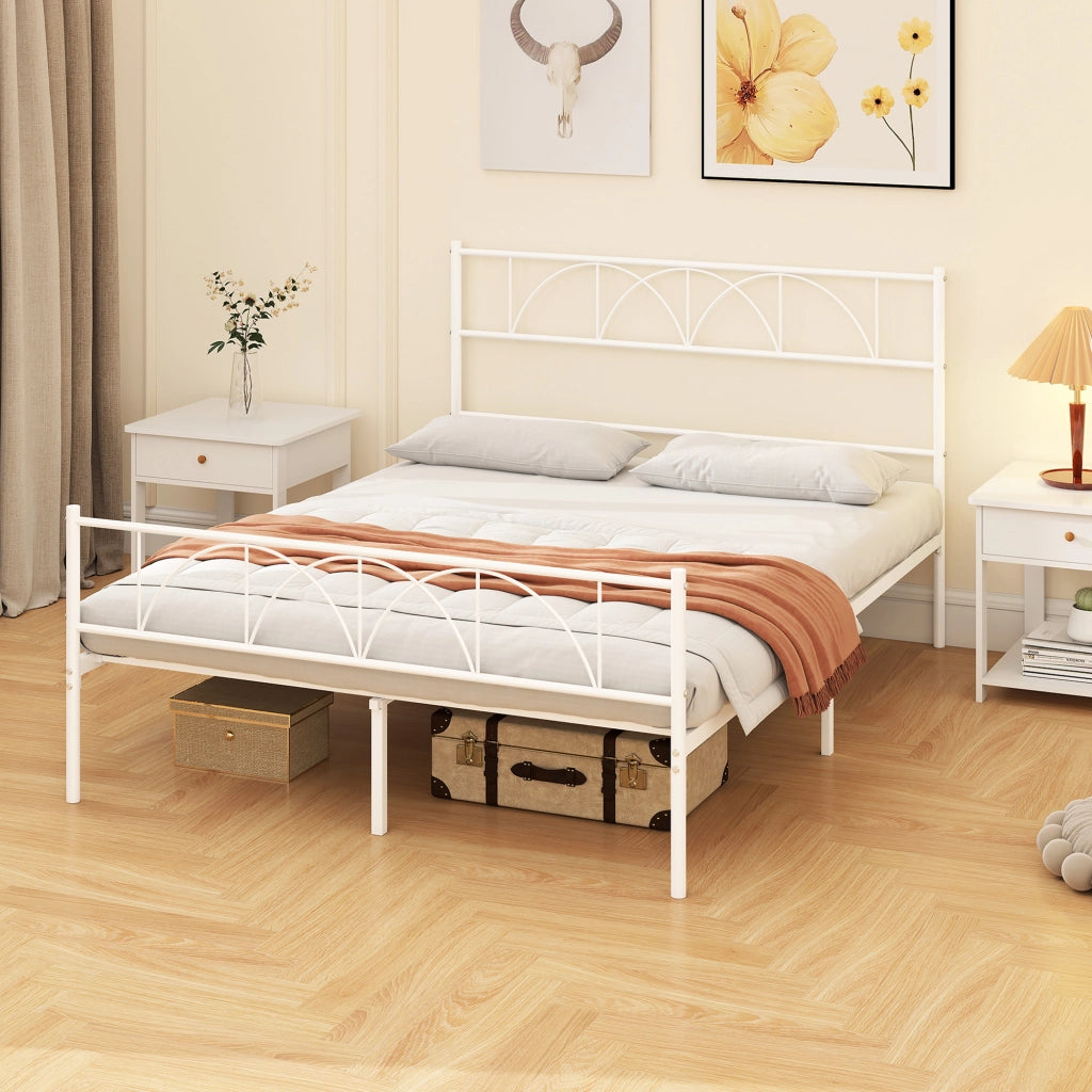 Letto Contenitore 140x190 cm ¨C Minimal ¨C Struttura Acero Grigio