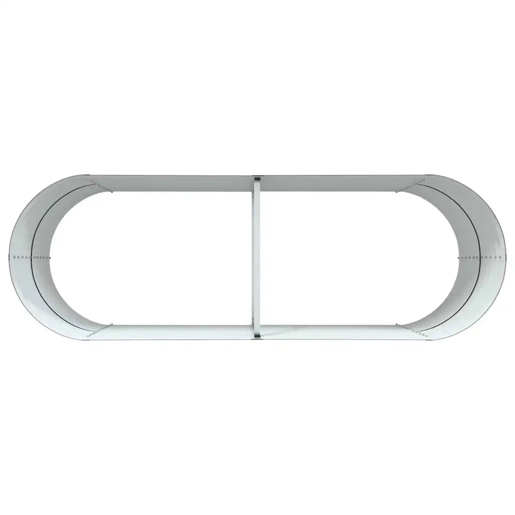 Letto Rialzato Marrone 240 x 80 x 81 cm Acciaio 42008134