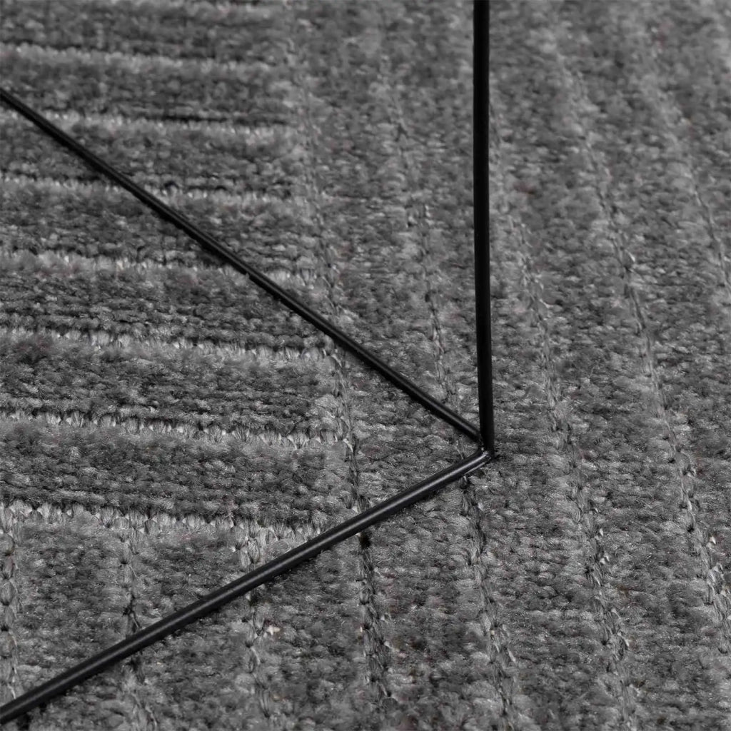 Tappeti per area PALMERAS Antracite 280 x 200 cm Poliestere