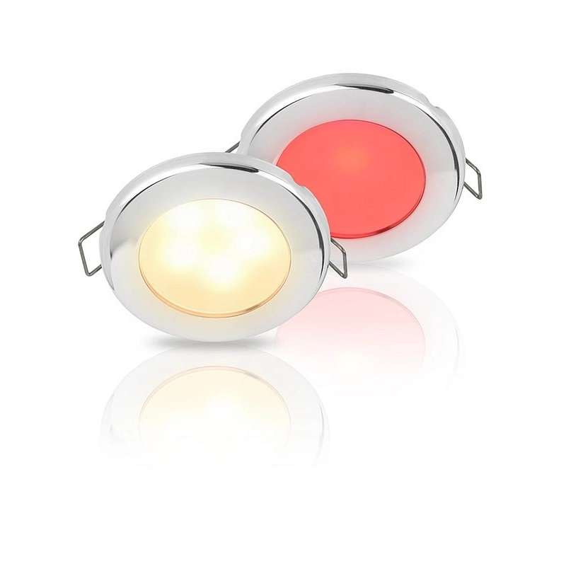 EUROLED 75 PLASTICA ROSS/BIAN CALDO PLASTIC - RED LIGHT / WARM WHITE