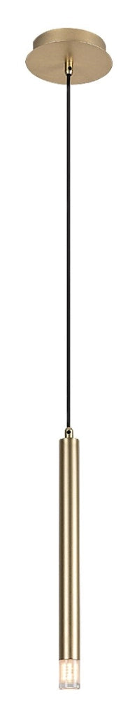 Lampada sospensione moderna oro tubo cucina G9 5W Ramira