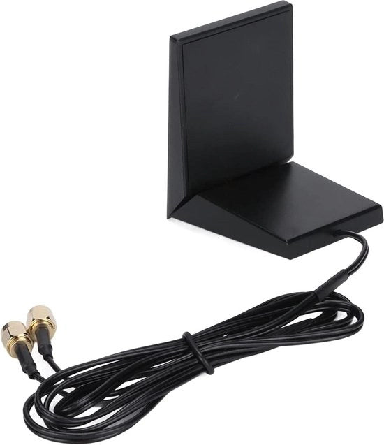 Cavo di estensione per antenna WLAN esterna - connessione antenne 24 G - router WiFi - banda doppia - Wireless - antenne WiFi omnidirezionale 8dBi - connessione RP-SMA plug and play .