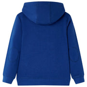 Felpa con Cappuccio per Bambini Blu Scuro 128 13372