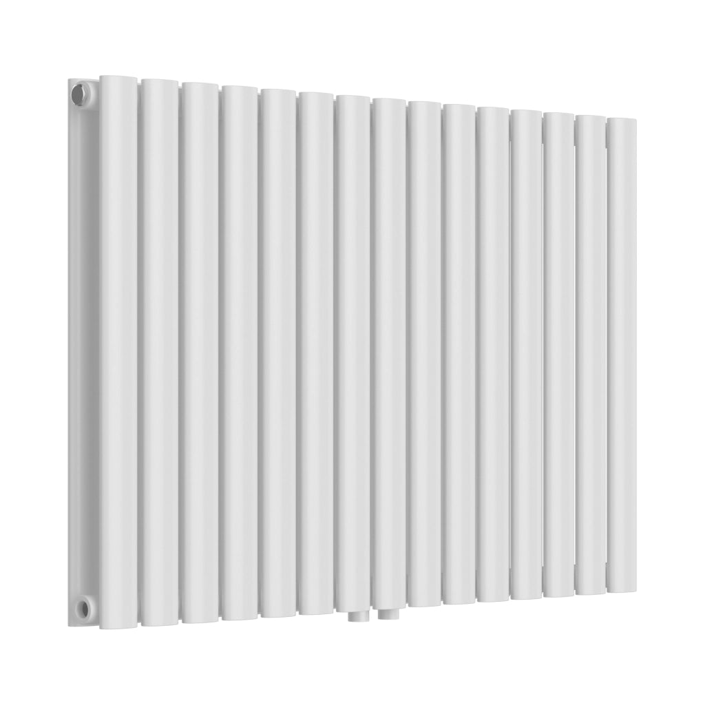 Termosifone Nore ad Acqua Calda Pannello Doppio con Elementi Tubolari 60 x 90 cm Bianco [neu.haus]