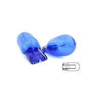Coppia 2 Lampade T20 W21W 12V 21W Mono Filamento Xenon Bianco Luci Frecce Stop Auto