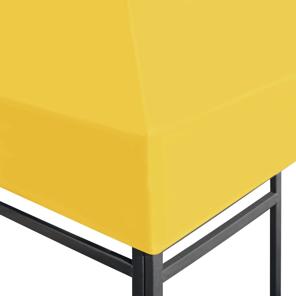 Copertura Superiore per Gazebo 270 g/m2 4x3 m Gialla CFW7601327