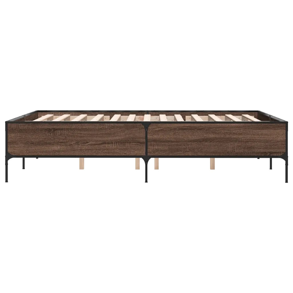 Giroletto Rovere Marrone 150x200cm in Legno Multistrato Metallo