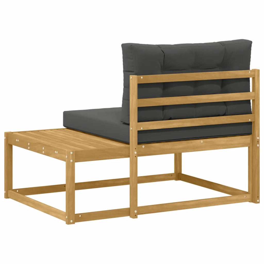 Divano da esterno-Divano da Giardino Bianco 115 x 83 x 73 cm Poliestere 935457