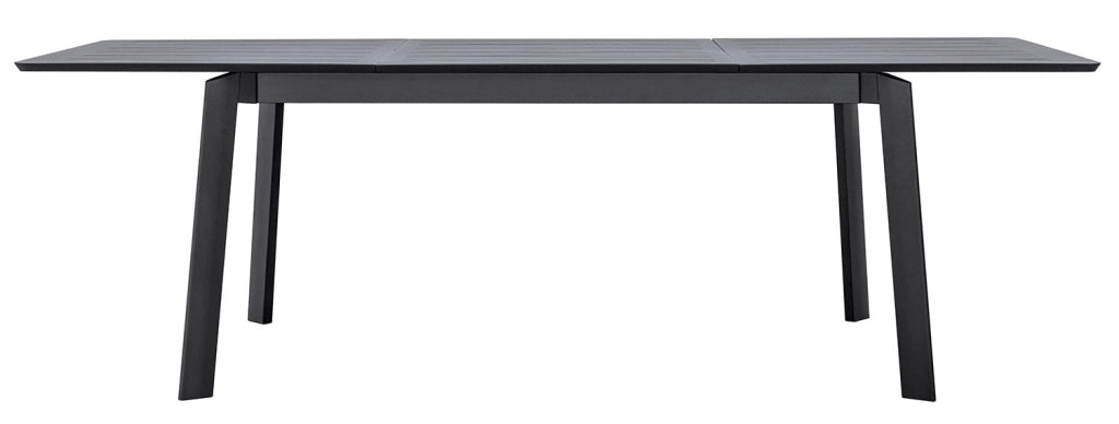 Tavolo Allungabile da Giardino 160/240x102x75 cm San Donato in Alluminio Antracite