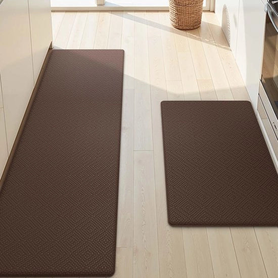 Tappeto Antiscivolo per la cucina - Matassa Gevoerata - Tappeto di cucina - 44x75/44x150 cm - Piatto Antiscivolo per cucina - Tappeto di cucina con schiuma gevoerata