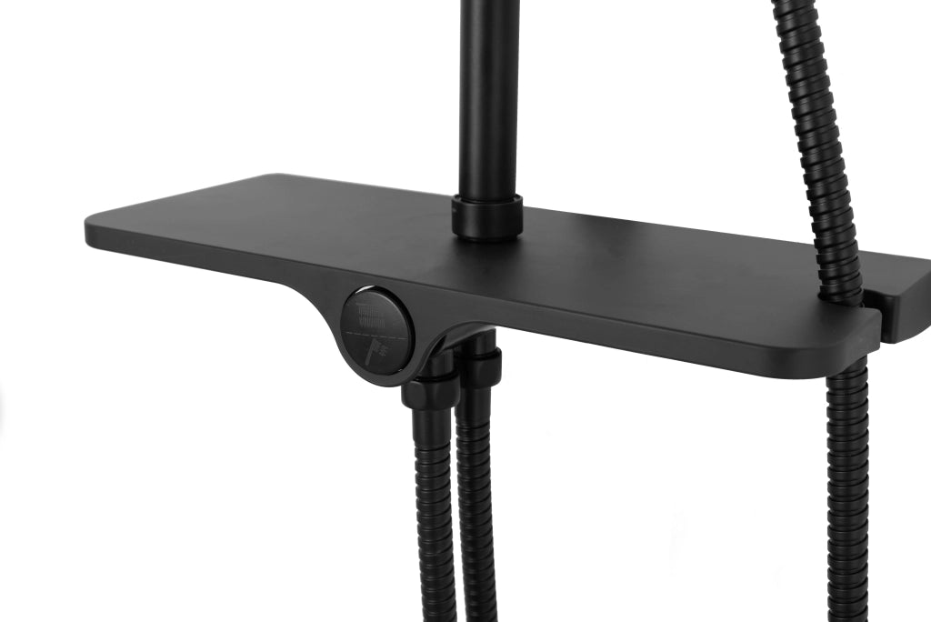 Set Doccia Con Termostato Rea Mike Black