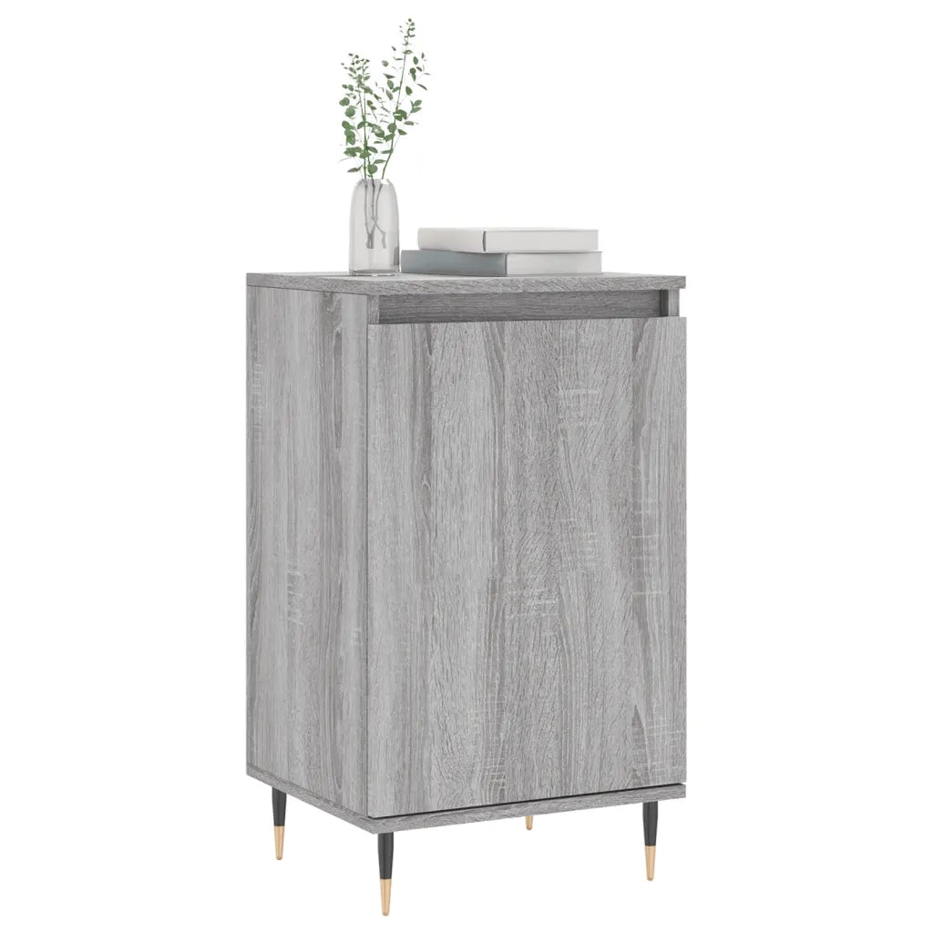 Credenze 2 pz Grigio Sonoma 40x35x70 cm in Legno Multistrato 831049