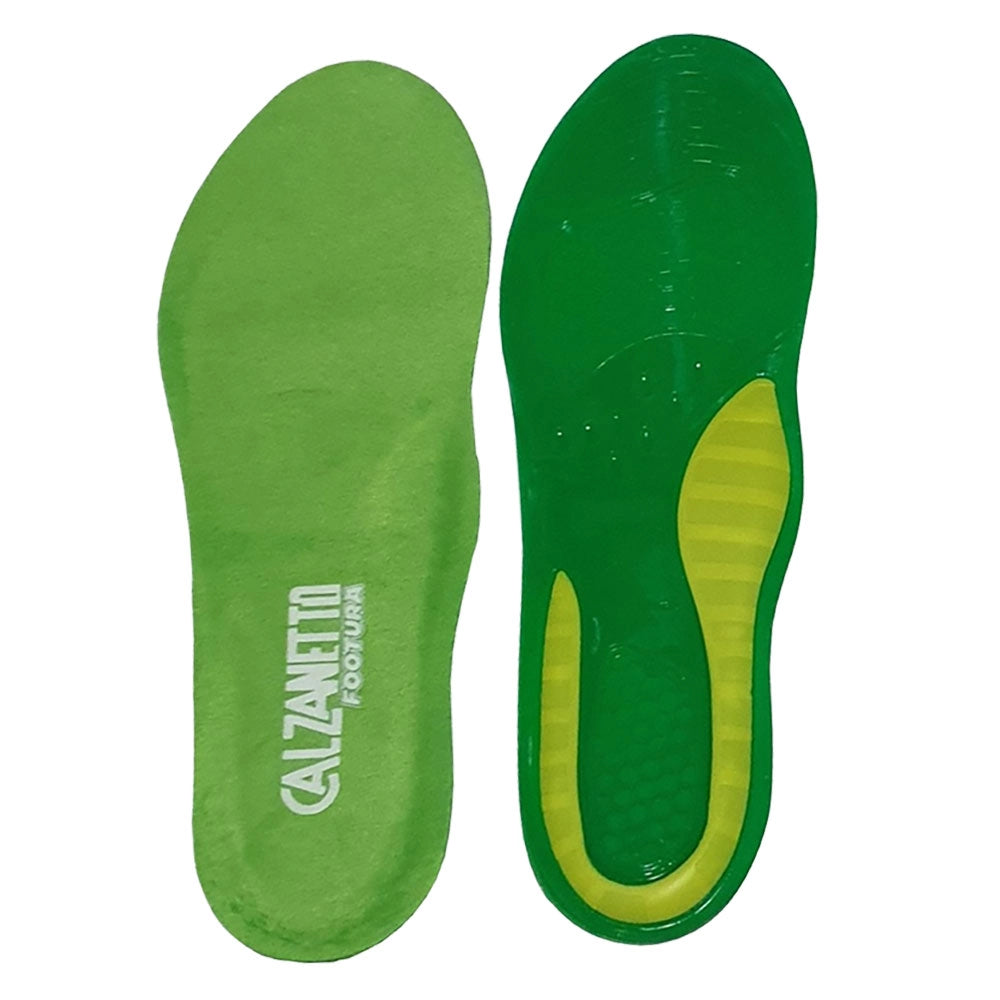 SOLETTA PER SCARPE 'FOOTURA EVERYDAY GEL' uomo - taglia 38-45  - EBANO