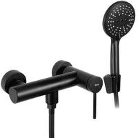 Rubinetto Doccia Rea Clif Black Matt