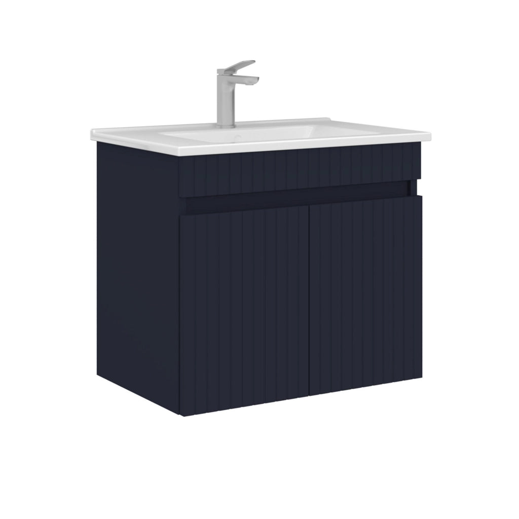 Mobile lavabo "Tivoli 65" - 65 x 45 x 57 cm - Blu navy opaco