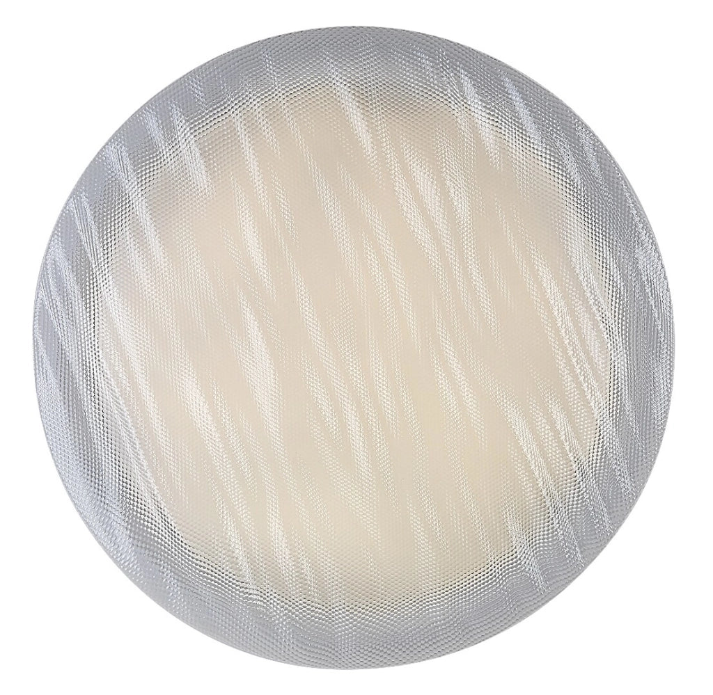 Plafoniera LED 24W Luvia bianca cristallo IP44 Rabalux
