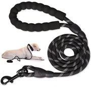 Cinturone per Cani 150 cm - Cinturone Adattabile - Cinturone Riflettente - Maniglione Rivestito - Nylon - Duraturo e Resistente - Cinturone per Cani