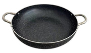 Tegame in Alluminio Alimentare 40 cm con 2 Manici in Acciaio
