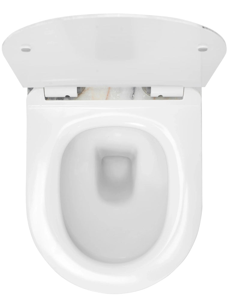 Vaso Wc Sospeso Rea Carlos Slim Granit Shiny N