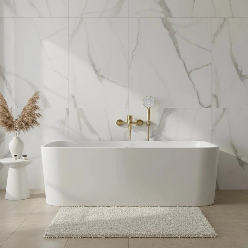 Rubinetto Da Vasca Rea Drop Brush Gold