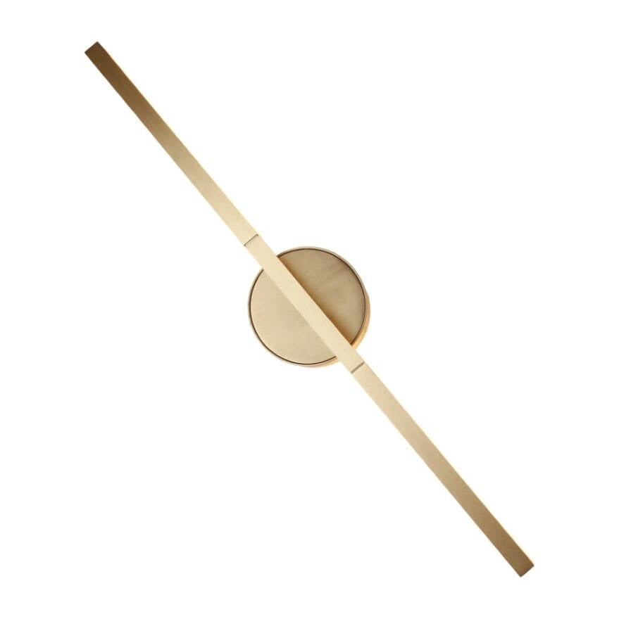 Applique moderna oro doppia barra LED 10W MERANO Maxlight