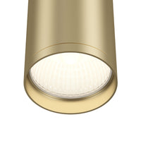 Plafoniera Ceiling & Wall in Metallo FOCUS S Opaco Oro
