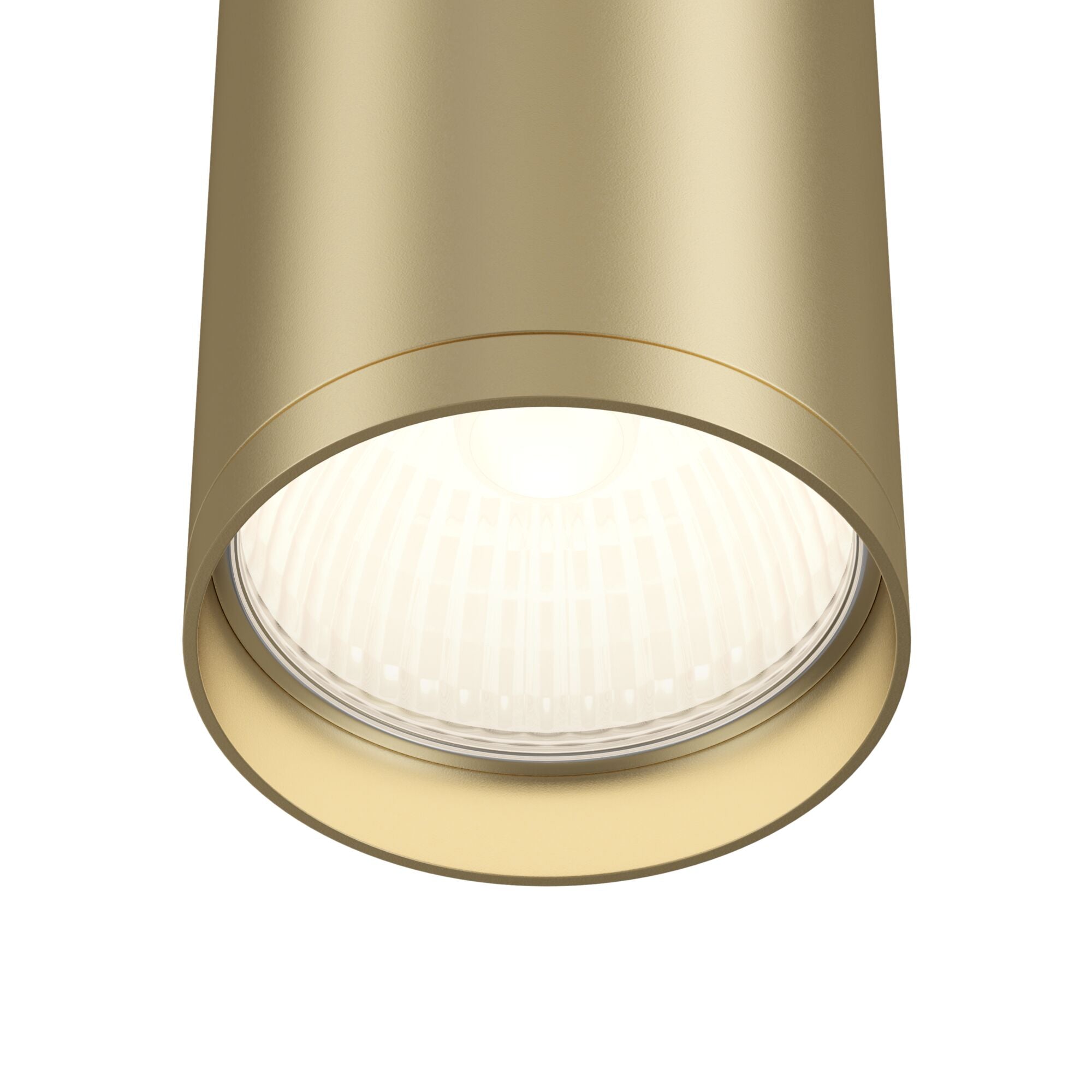 Plafoniera Ceiling & Wall in Metallo FOCUS S Opaco Oro