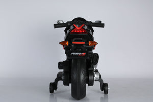 Moto Elettrica per Bambini 12V con Licenza Aprilia RSIV Small Nera