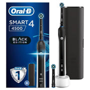 Spazzolino elettrico ricaricabile oral-b braun smart 4 4500 crossaction black nero - SMA4500BK