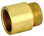 RACCORDO DIRITTO MASCHIO/FEMMINA IN OTTONE GIALLO SERIE 1500 1/2X40 MM   ICMA  S.P.A.