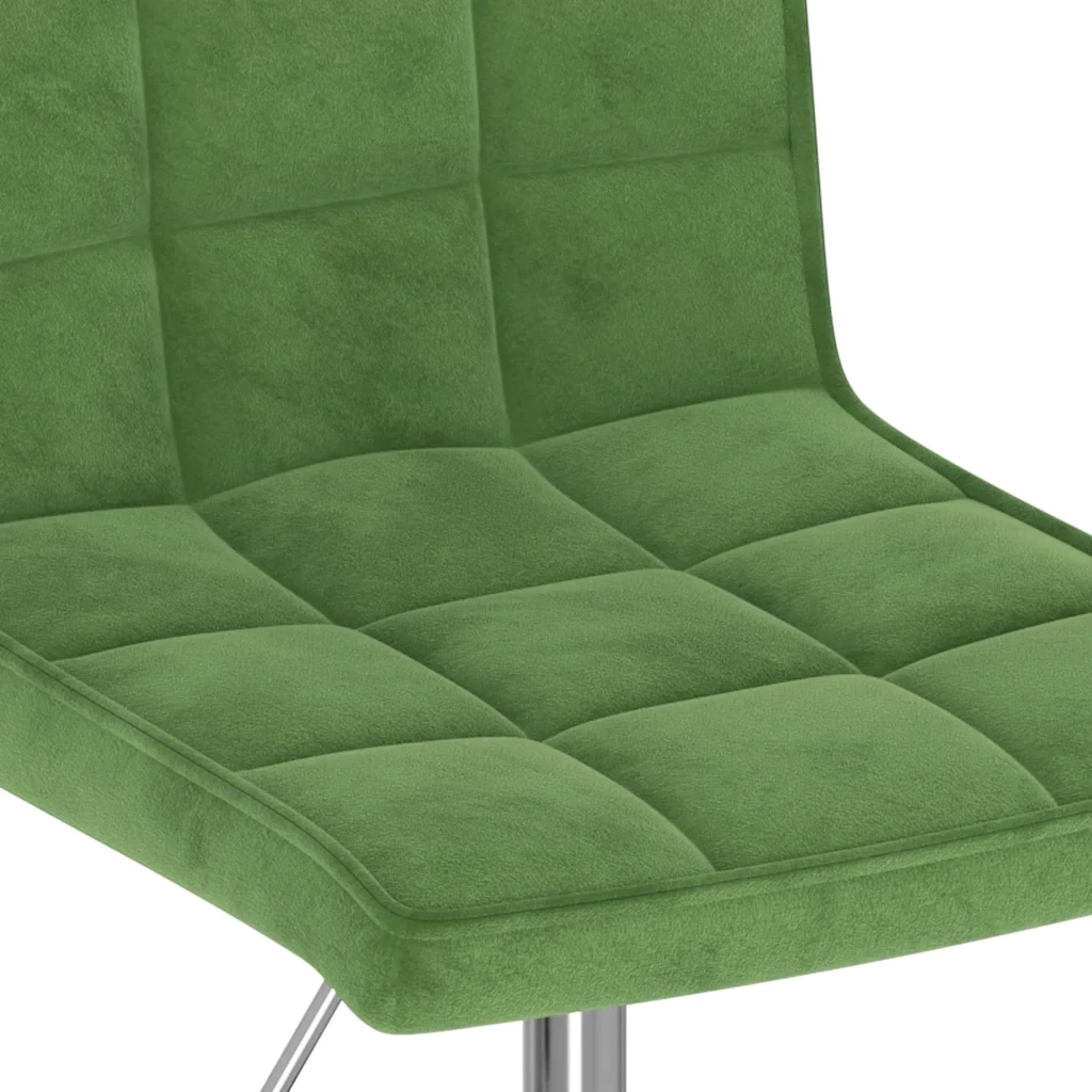 Sedie da Pranzo Girevoli 2 pz Verde Scuro in Velluto 335744