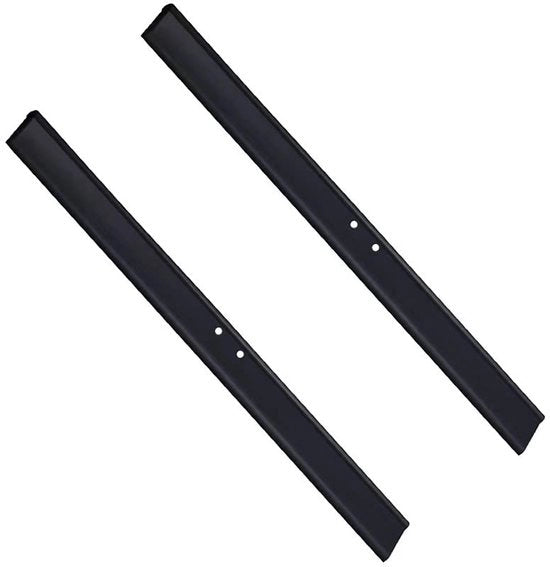 Due pezzi di labbro in gomma 31cm con labbro di silicio per douchewisser sostitutivo del labbro del wisser (nero)