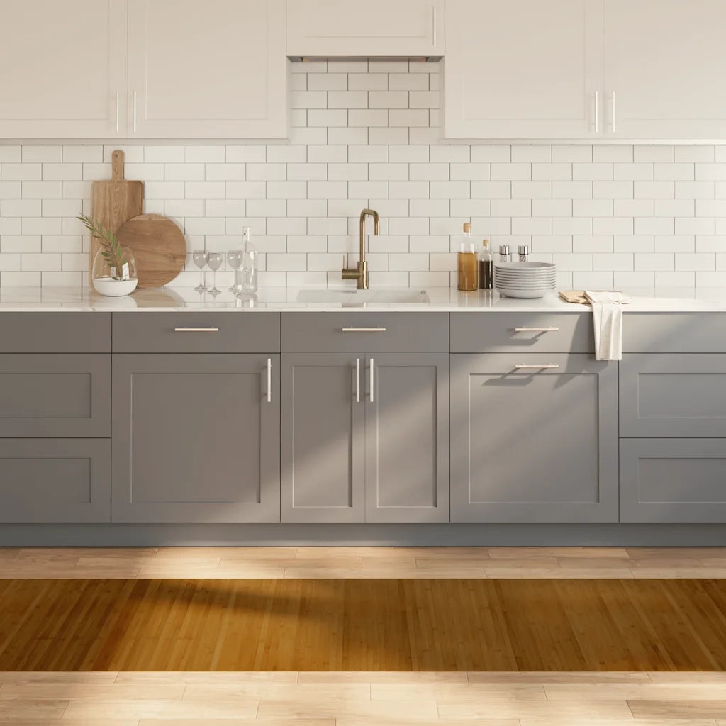 Tappeto Rettangolare Marrone 70x400 cm in Bambù 376758