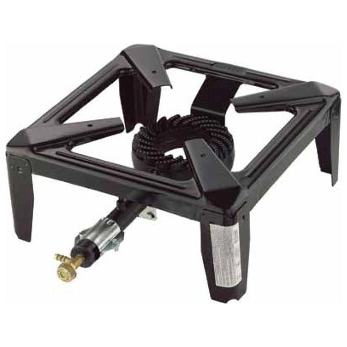 Omac 230-CE-1 Drago Fornellone a Gas GPL 8,5 kW bruciatore in ghisa uso esterno colore Nero