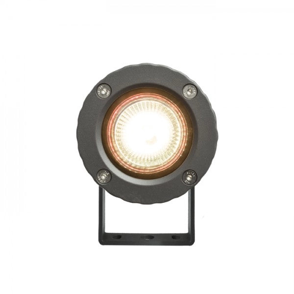 Lampada proiettore HEAVY DUTY riflettore esterno Grigio antracite 230V GU10 50W IP65