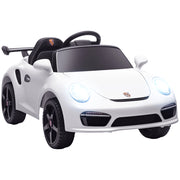 Auto Elettrica Bambini RUF CTR 3 Clubsport ¨C Xylo ¨C Bianco con Telecomando