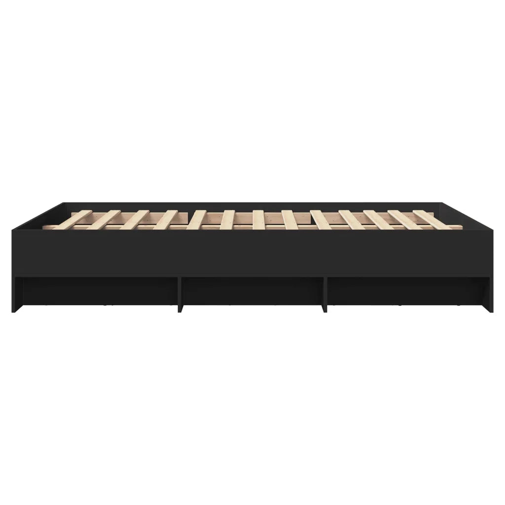 Giroletto Nero 140x200 cm in Legno Multistrato