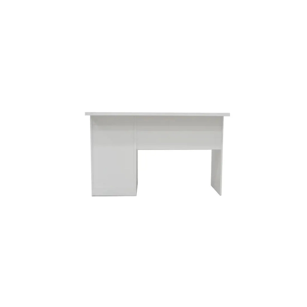 Scrivania retta PRAGUE – 3 cassetti – Colore bianco – Design moderno e funzionale