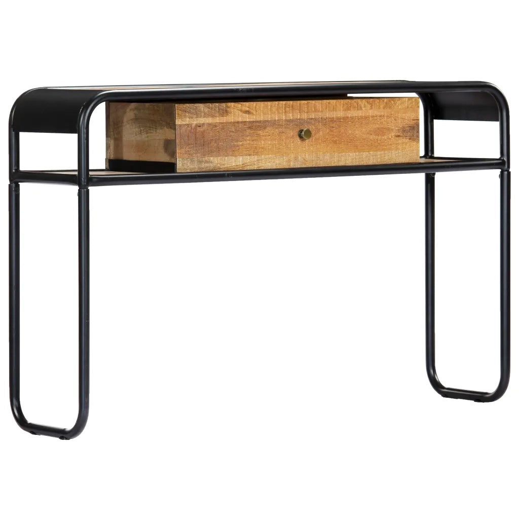Tavolo Consolle | Tavolo d'Ingresso 118x30x75 cm in Legno Massello di Mango