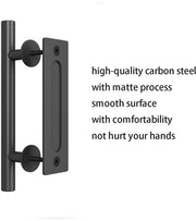 Maniglia di Porta in Acciaio di Alta Qualità - Cielo Aperto/Porta di Cucina - Facile da Installare - Presa Comoda - Resistente alla Corrosione - Maniglia di Porta