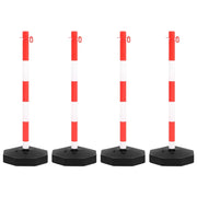 Set di Pali Stradali con Catena in Plastica di 10 m CFW3624416