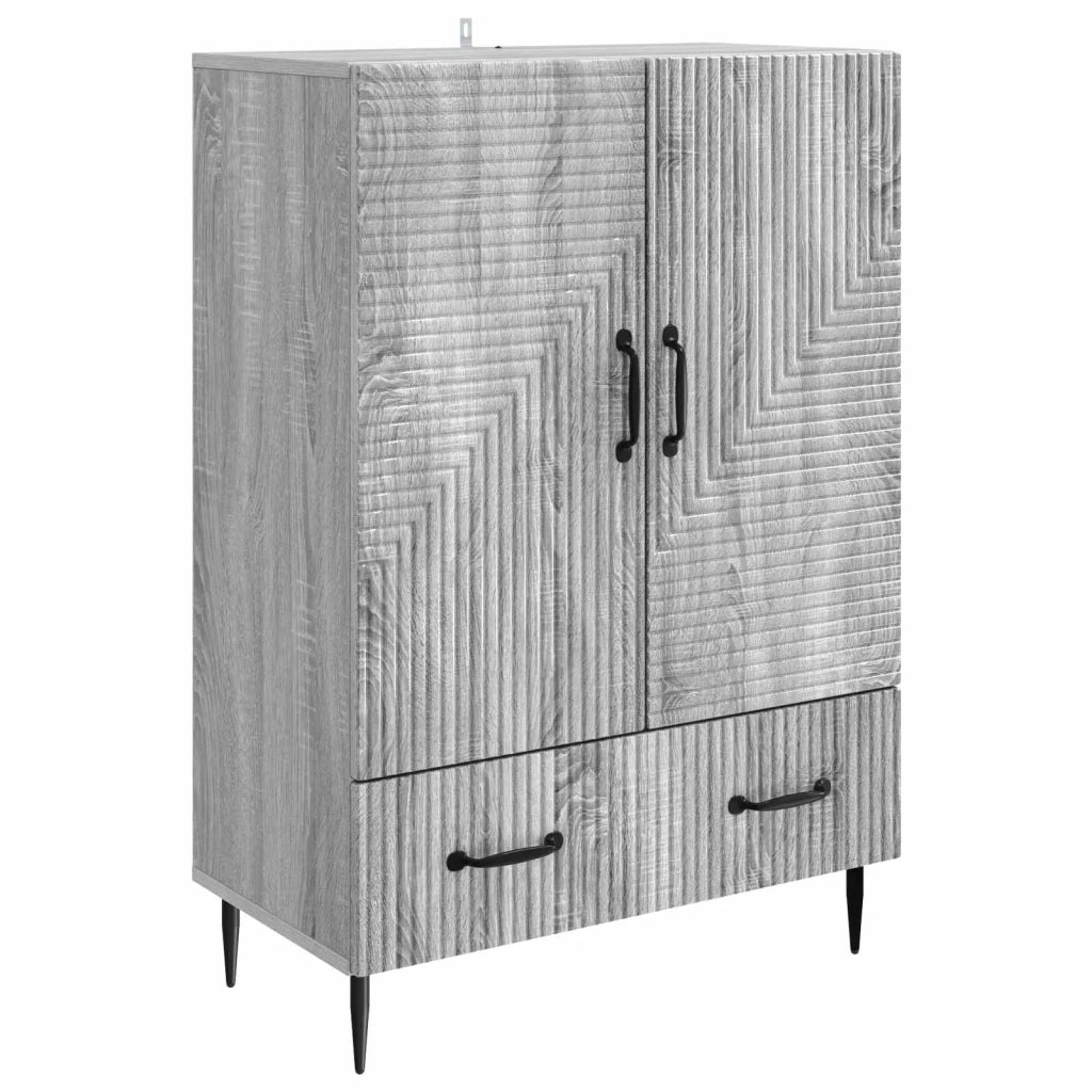 Credenza Grigio Sonoma 66 x 34,5 x 95 cm Legno ingegnerizzato