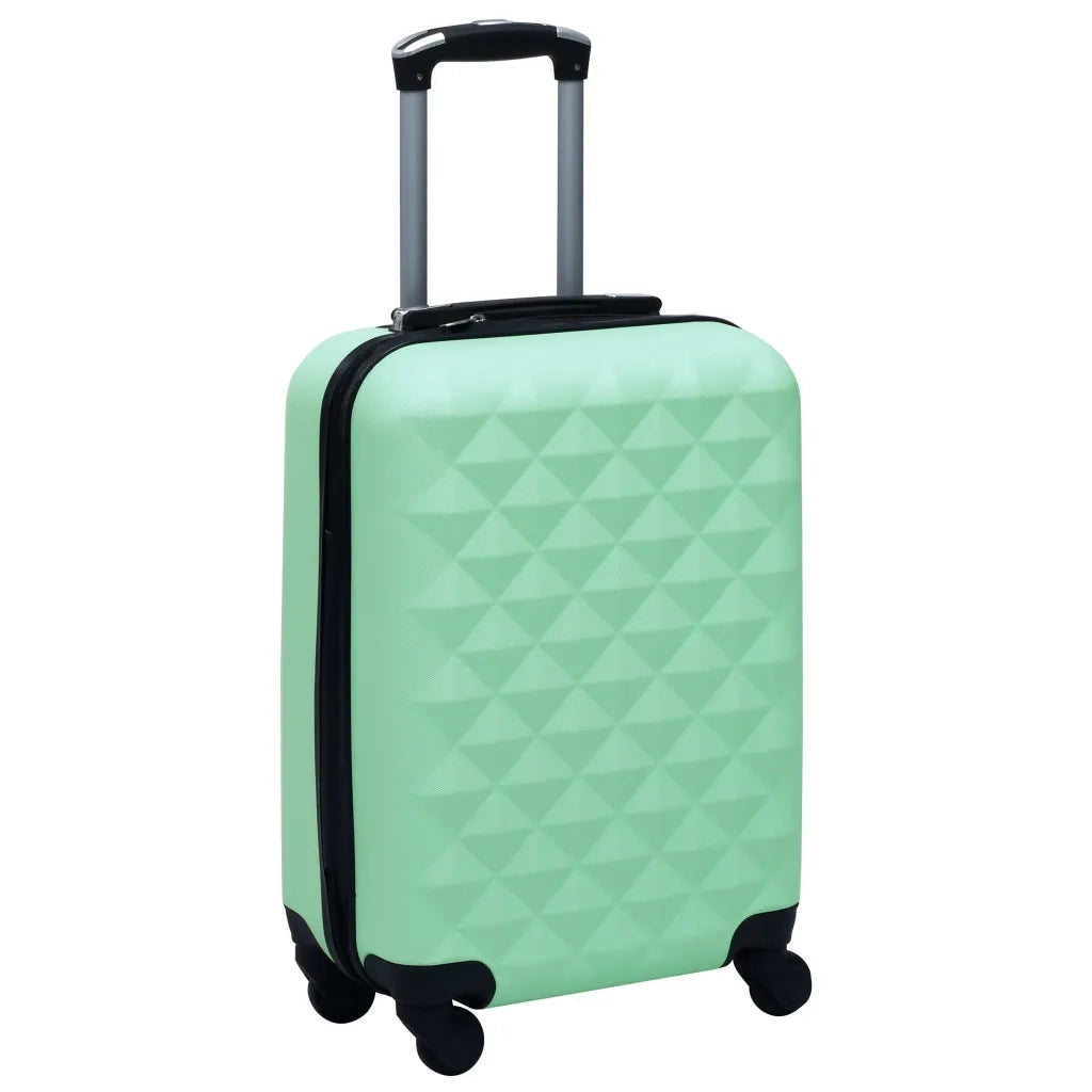 Set Valigie Trolley a Custodia Rigida 2 pz Menta in ABS CFW7734910